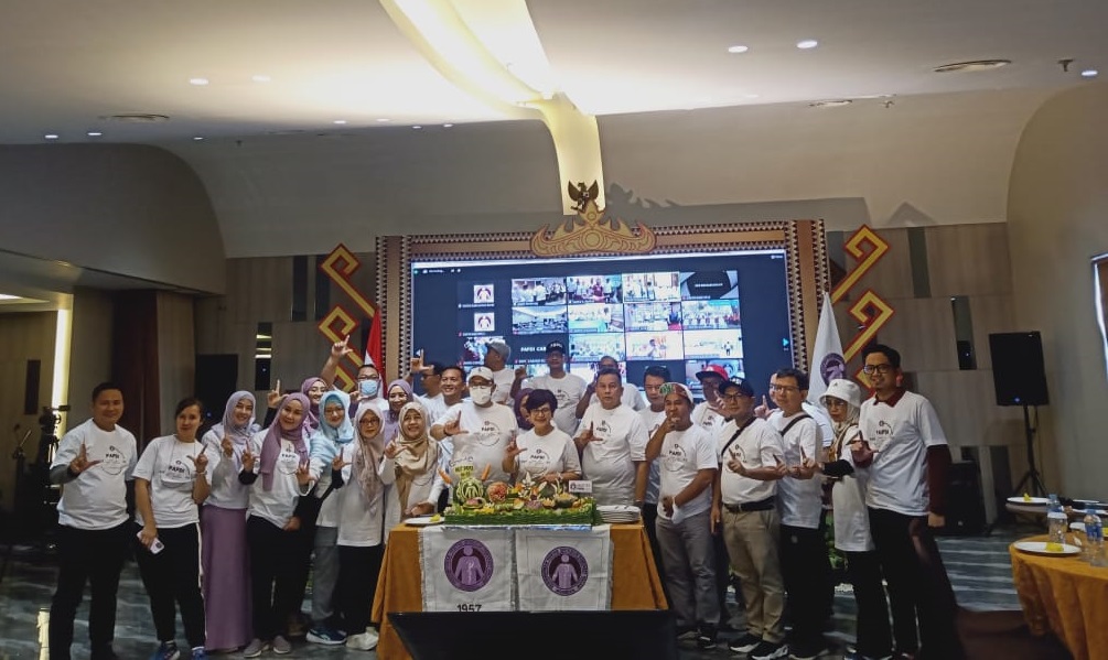 Peringati HUT Ke-65, PAPDI Ajak Masyarakat Lampung Fun Walk