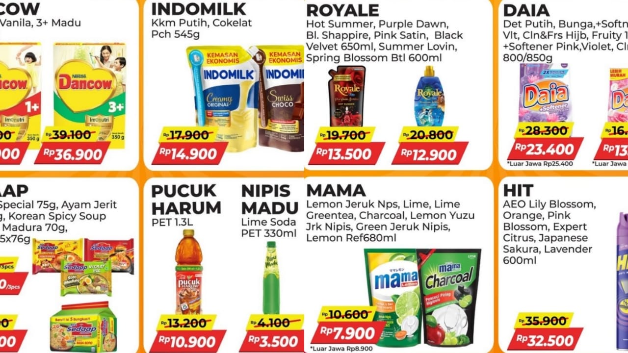 Promo 9.9 Alfamart Paling Murah Sejagat, Borong Produk Susu Hingga Kebutuhan Rumah Dijamin Hemat!