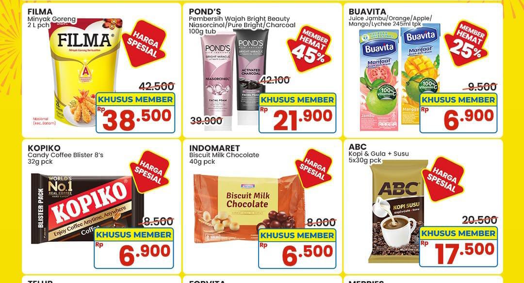 Tebus Promo Indomaret Spesial Harga Member! Diskon Potongan Harga Natal Siap Di Dapat 