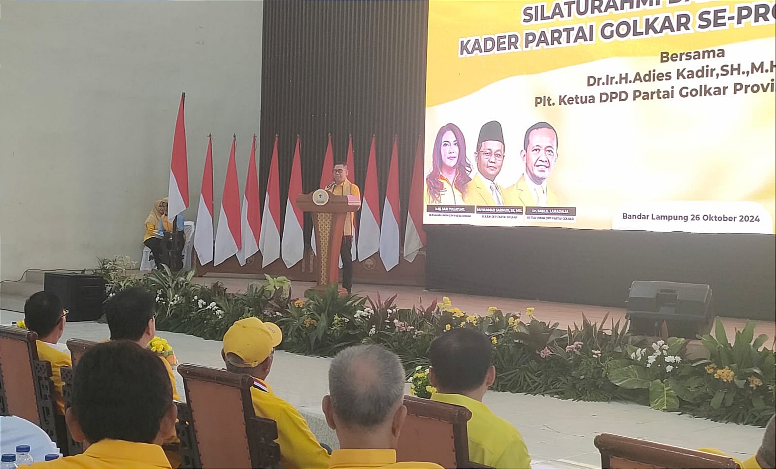 Musda Golkar Lampung Paling Lambat Februari 2025, Adies Kadir Sebut Beberapa Nama Berpeluang Jadi Ketua 