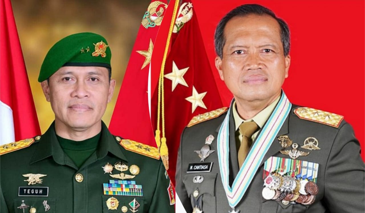 2 Letjen TNI Jebolan Akmil Peraih Adhi Makayasa Masuk Mutasi TNI, Cek Profilnya