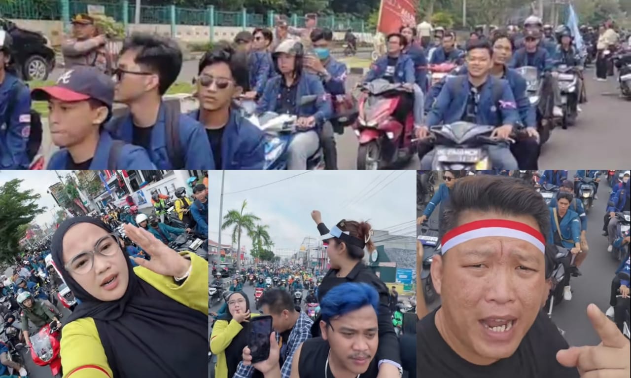 Selain Mahasiswa, Ini Tiktoker yang Ikut Aksi Demo Lampung Pada 1 September 2025