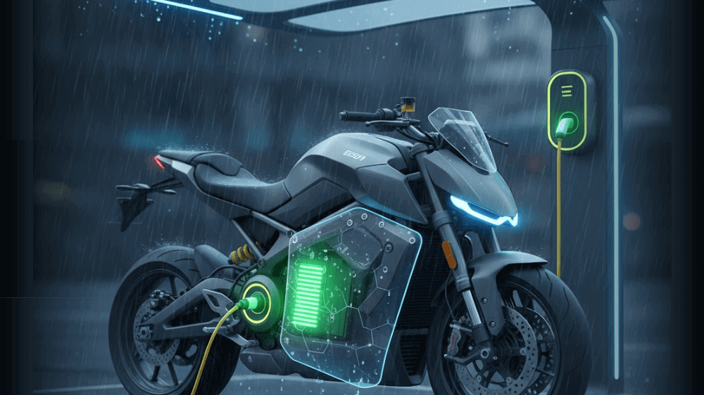 Musim Hujan, Begini Cara Aman Merawat Motor Listrik agar Baterai Tetap Awet