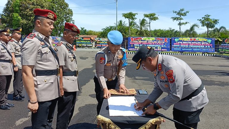 Lima Perwira Polres Mesuji Dimutasi, Kapolres Firdaus Ingatkan Soal Narkoba dan Konflik Agraria