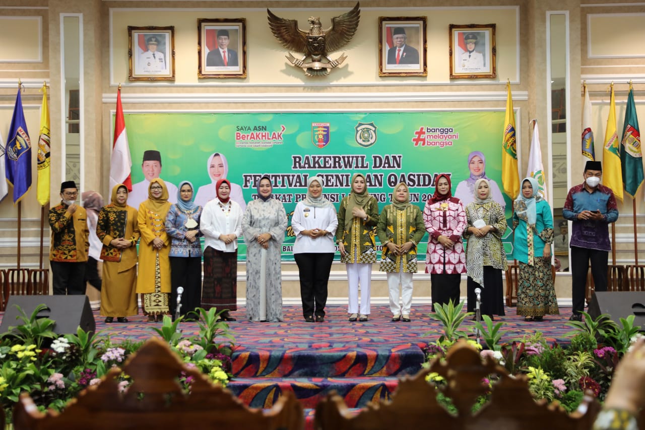 Rakerwil dan Festival Qasidah DPW Lasqi Lampung 2022