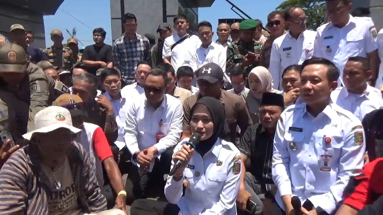 Wagub Jihan Temui Massa Petani, Janji Bentuk Tim Konflik Agraria