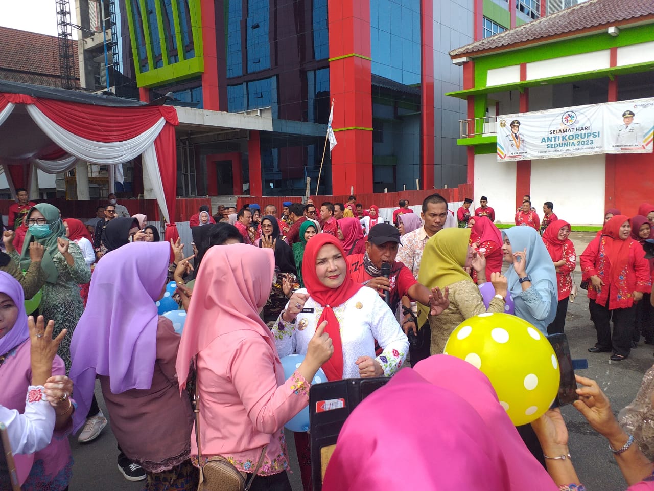 Rayakan Hari Ibu, Pemkot Bandar Lampung Gelar Apel Berbagai Lomba