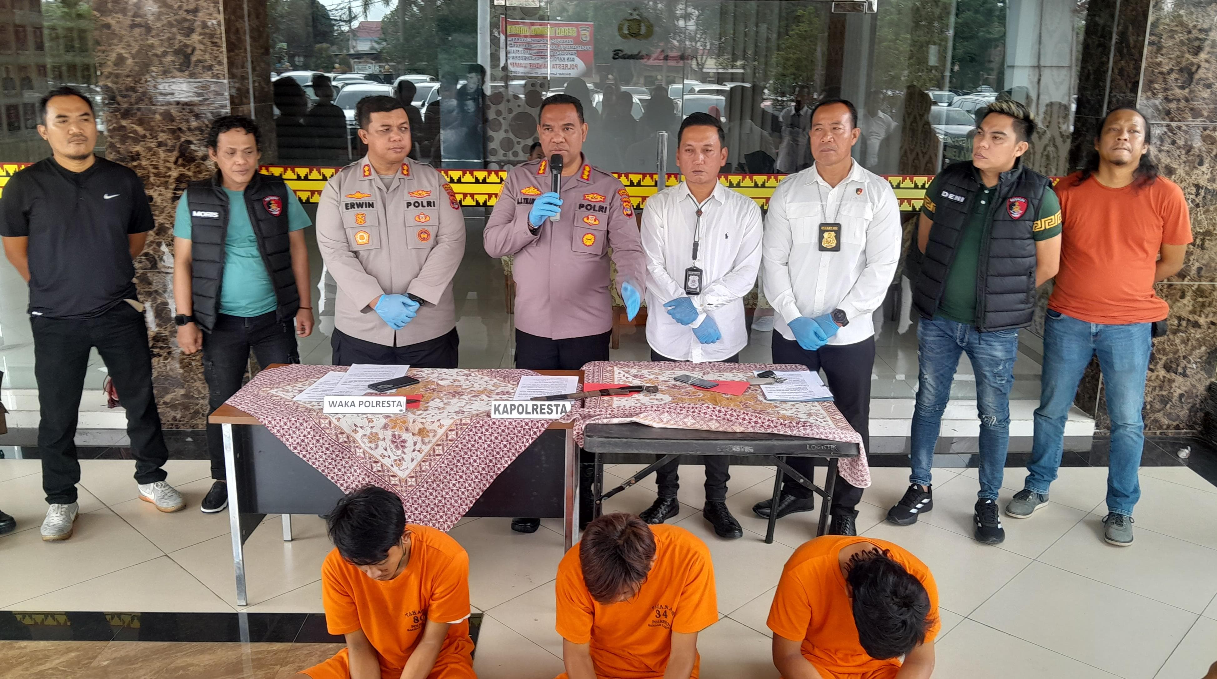 Tiga Pelaku Pembegal Driver Maxim Berhasil Diringkus, Satu Pelaku DPO