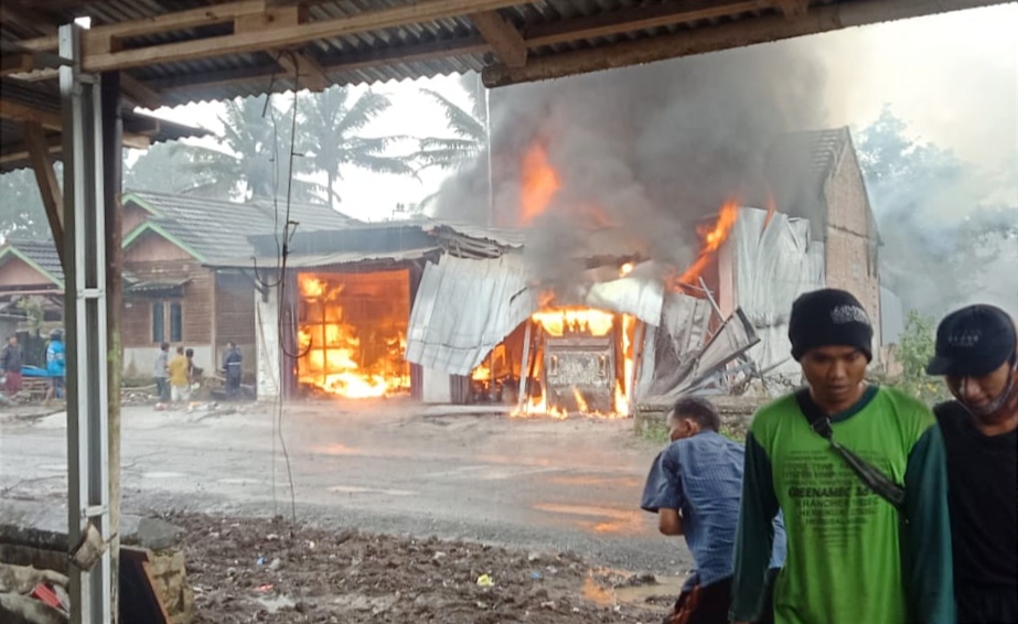 Kebakaran di Lampung Barat, Ini Kondisi Terkini 