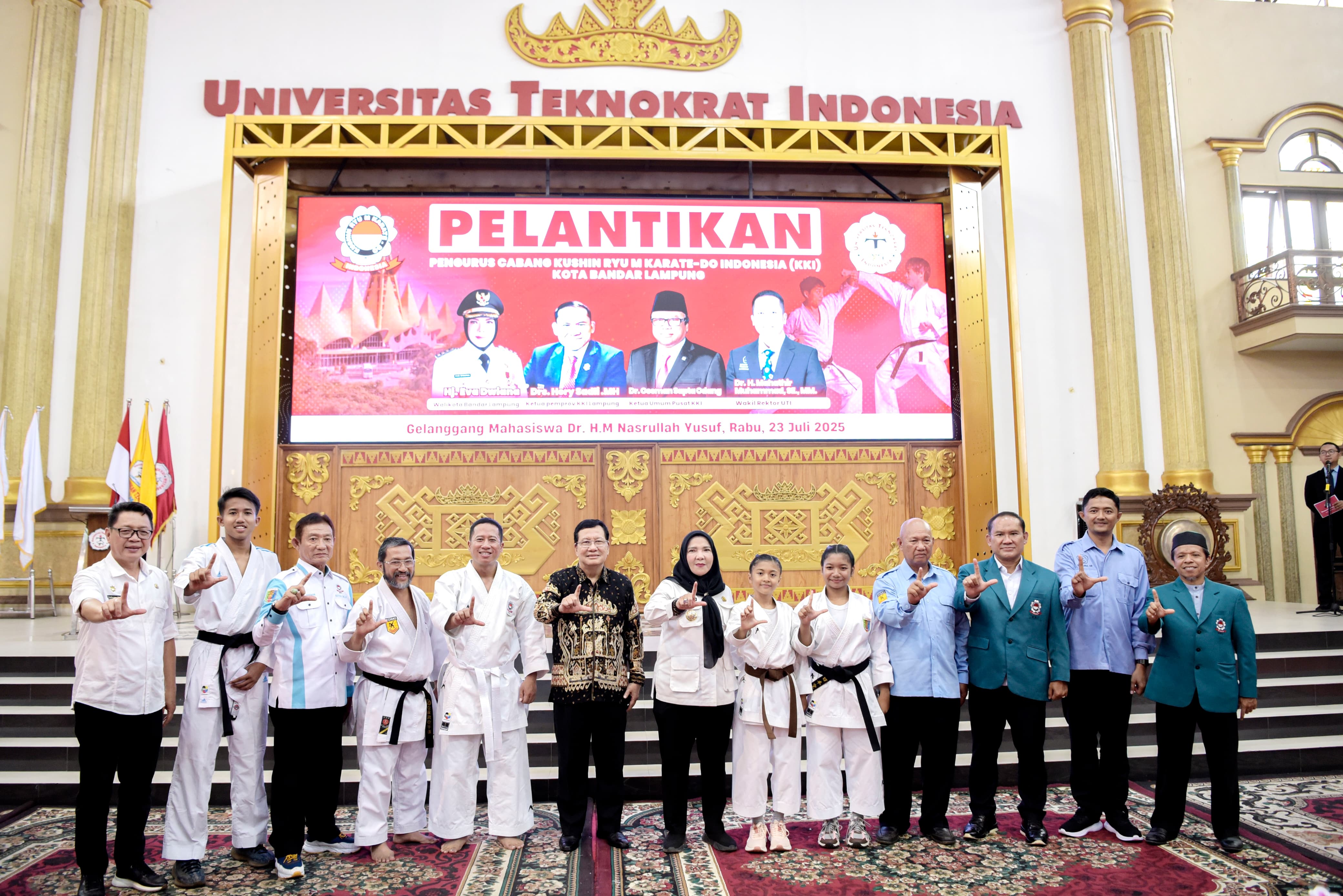 Wali Kota Eva Dwiana Dukung Penuh Mahathir Pimpin KKI Bandar Lampung