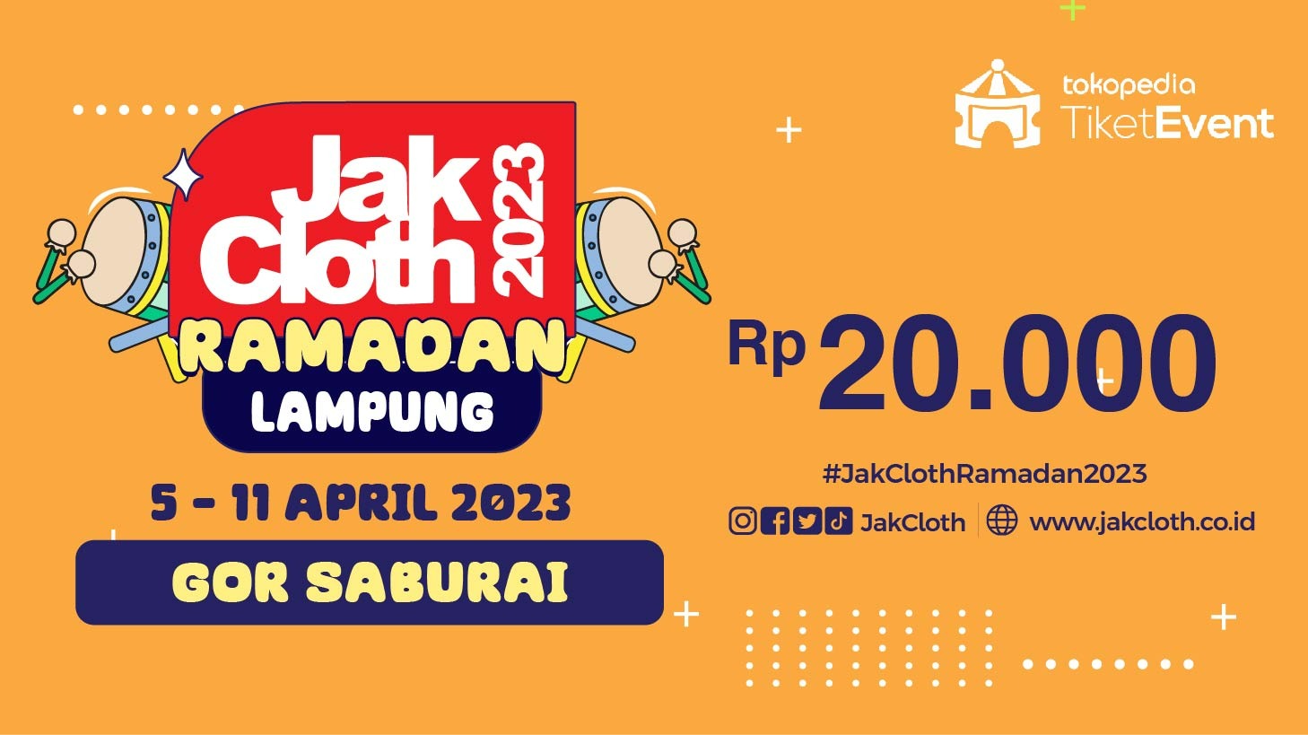 Ada Beragam Diskon di Jakcloth Ramadhan 2023 Lampung