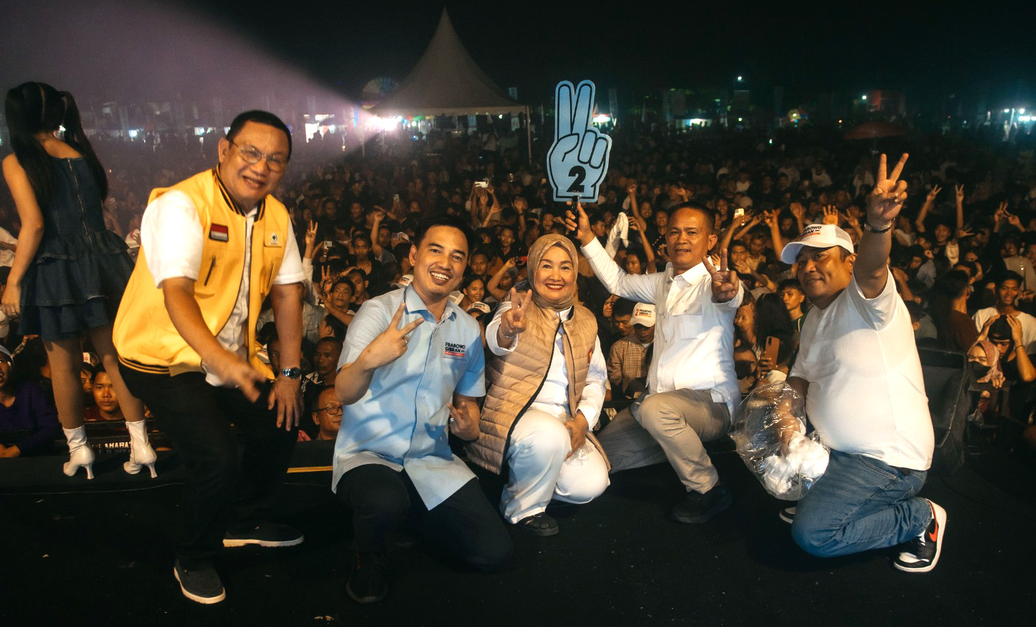 Konser Gebyar Indonesia Maju Momen Penting Jelang Pilpres 2024, Lampung Siap jadi Lumbung Suara Prabowo-Gibran