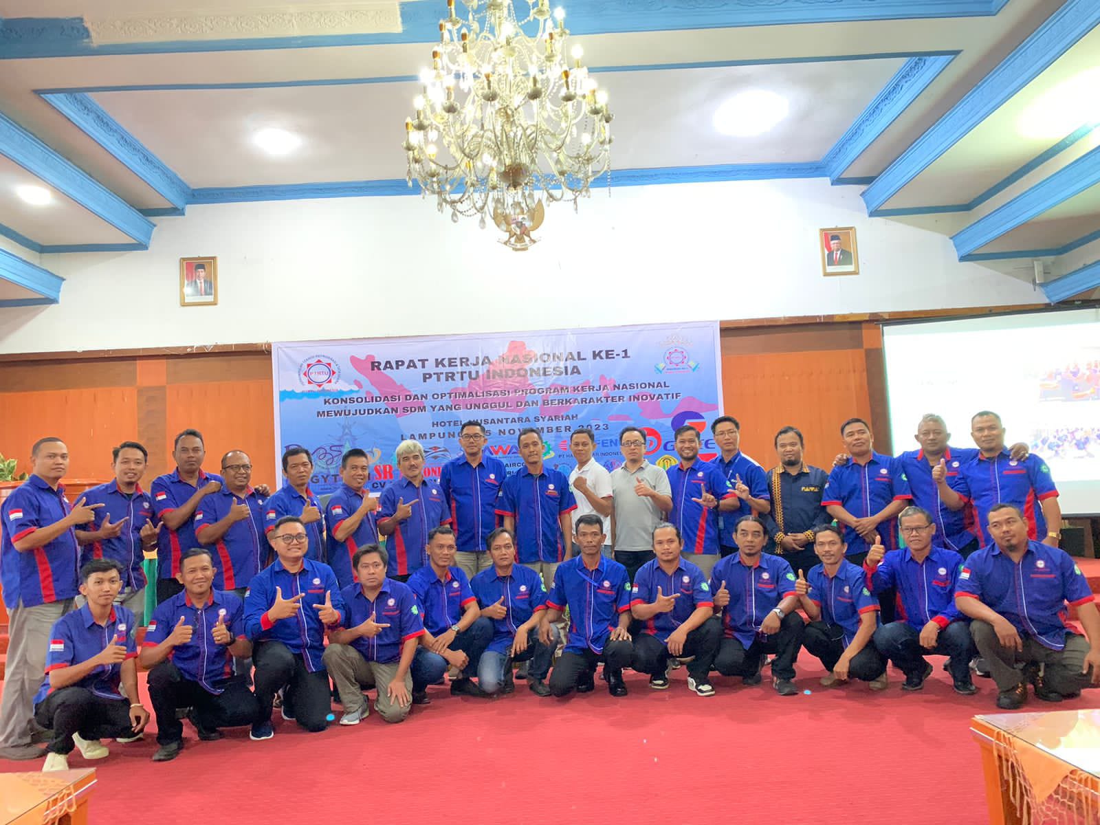 PTRTU Sukses Gelar Rakernas di Lampung