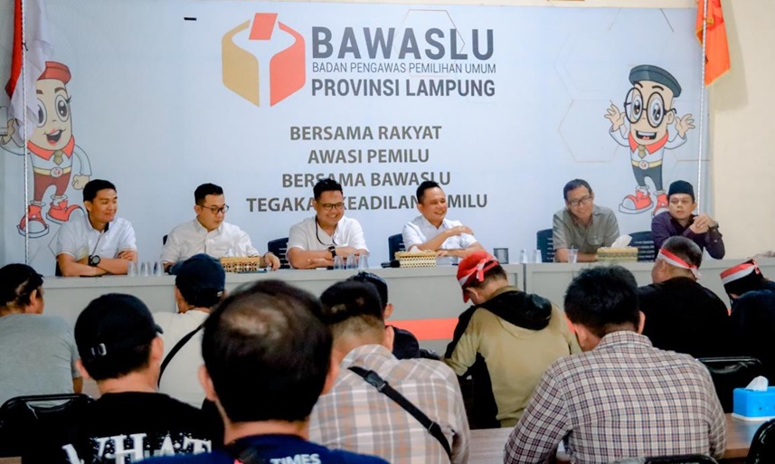 Bawaslu Provinsi Lampung Beber Hasil Pengawasan Coklit Pilkada 2024