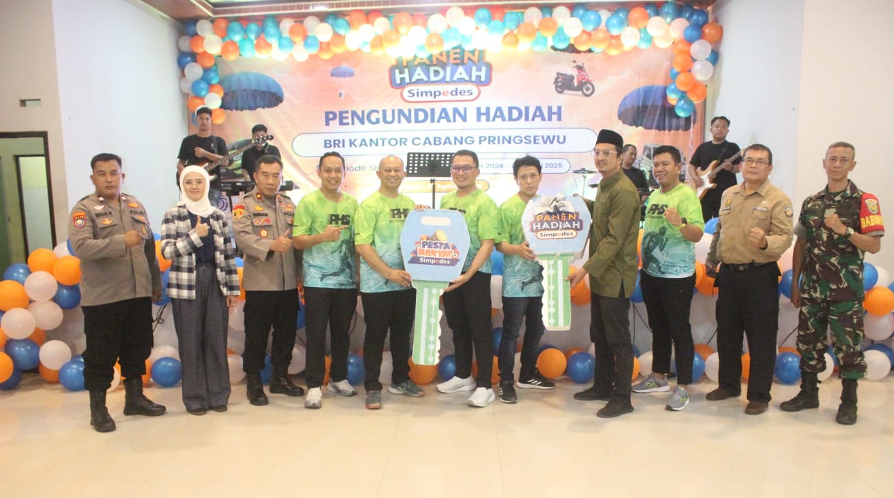 BRI Cabang Pringsewu Gelar Panen Hadiah Simpedes Periode 2 