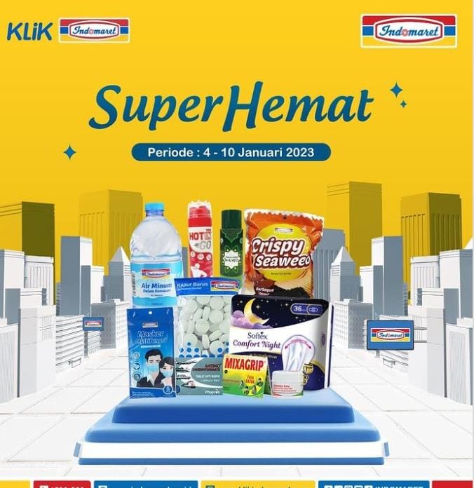 Promo Indomaret Super Hemat Hingga 10 Januari 2023, Ada Promo Beli 2 Gratis 1