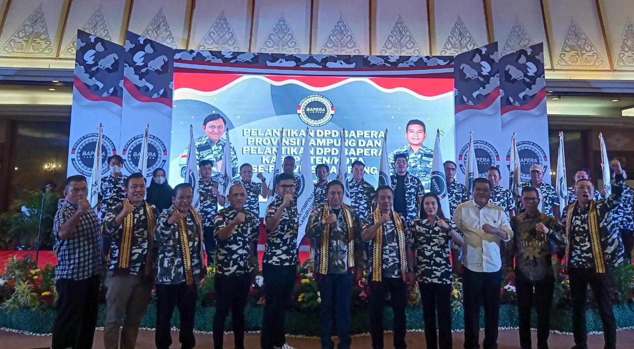 Selamat Atas Dilantiknya Lucken Felario Sebagai Ketua DPD Bapera Lampung