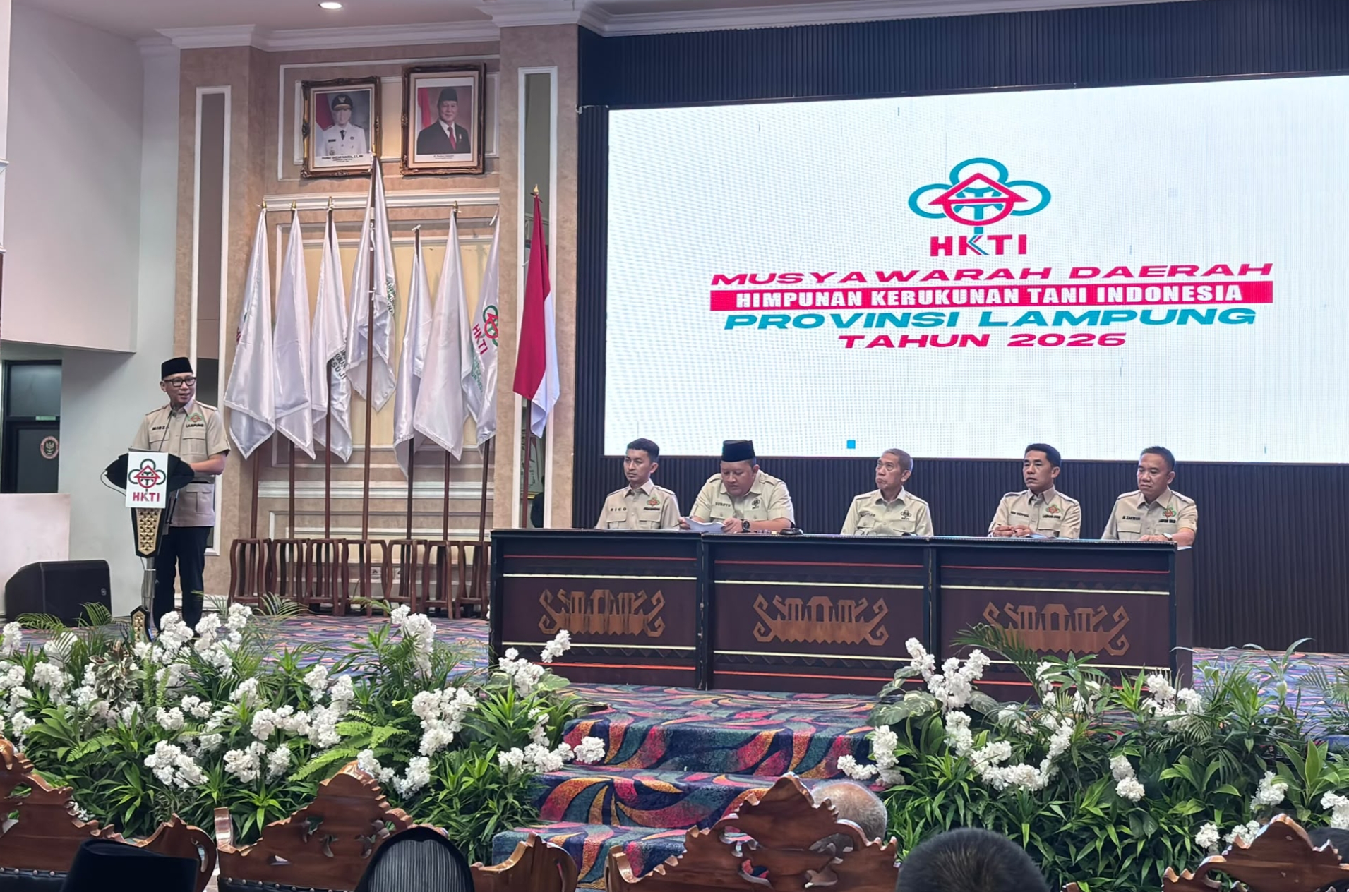 Mirza Jadikan Program HKTI Selaras dengan Kebijakan Pemprov Lampung