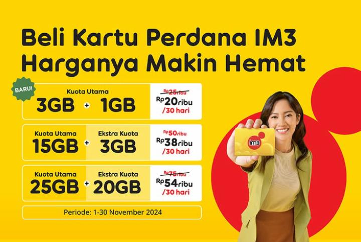 Beli Paket Internet Makin Murah Pakai Promo Indomaret Sabtu 16 November 2024