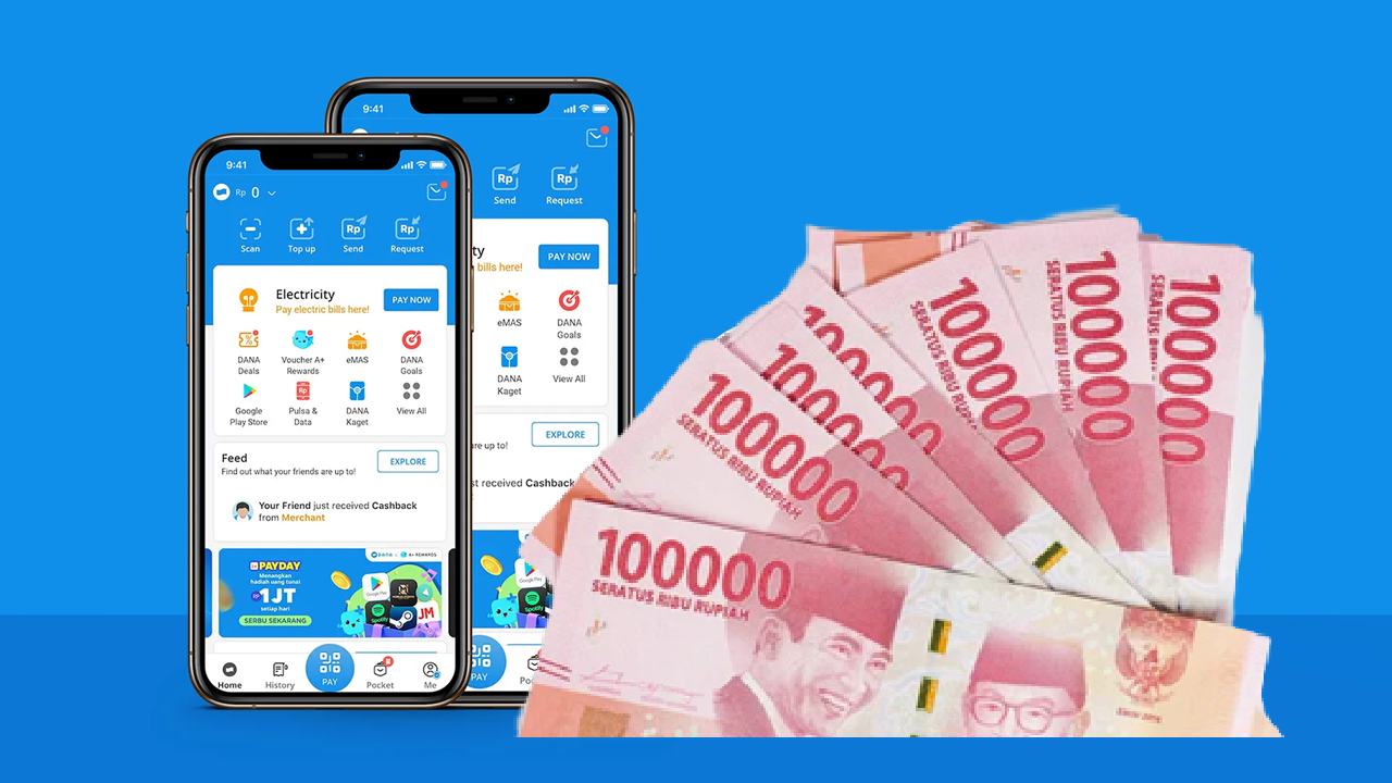 Tarik Link DANA Kaget Terbaru Rabu, Ada Saldo Gratis Mulai Nominal Rp 50.000