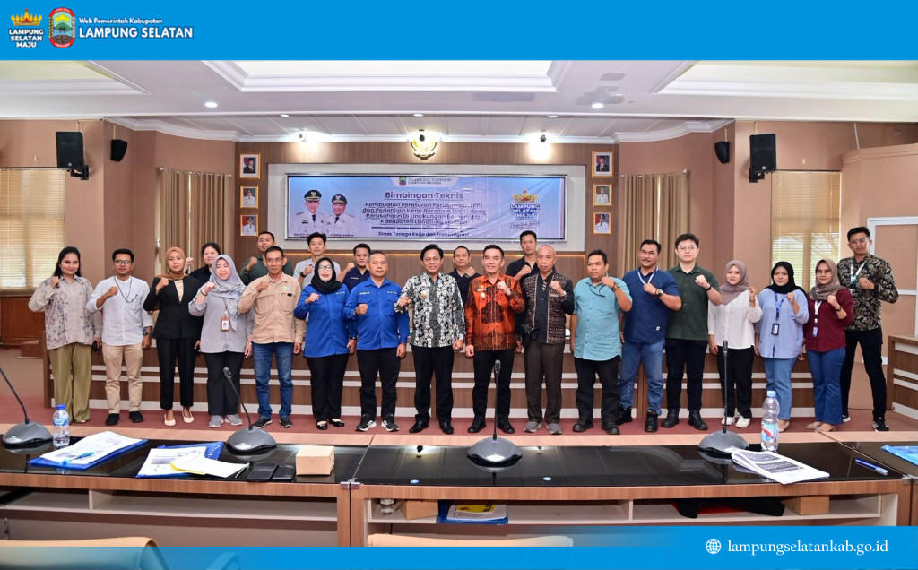 Dorong Iklim Kerja Kondusif, Pemkab Lamsel Gelar Bimtek Penyusunan PP dan PKB Perusahaan