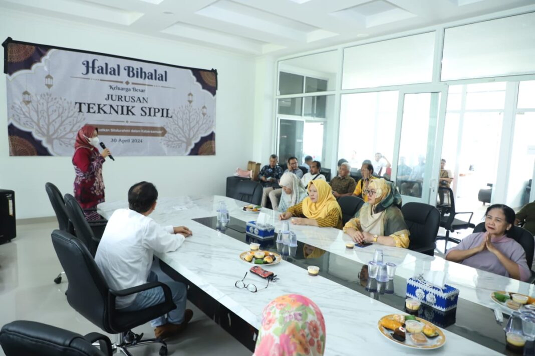 Dorong Menuju Akreditasi Internasional, Rektor Unila Sapa Keluarga Besar Teknik Sipil