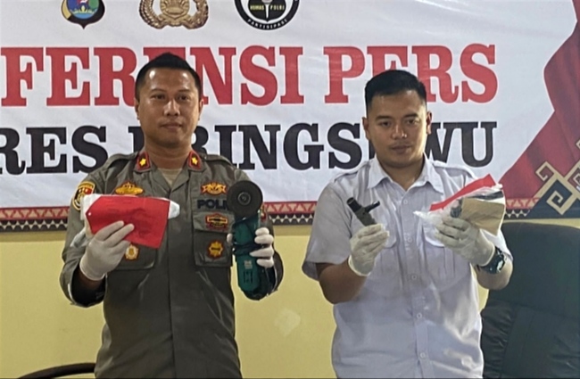 Belasan Kali Curi Motor, Dua Bandit Asal Lampung Tengah Selalu Bawa Ini 
