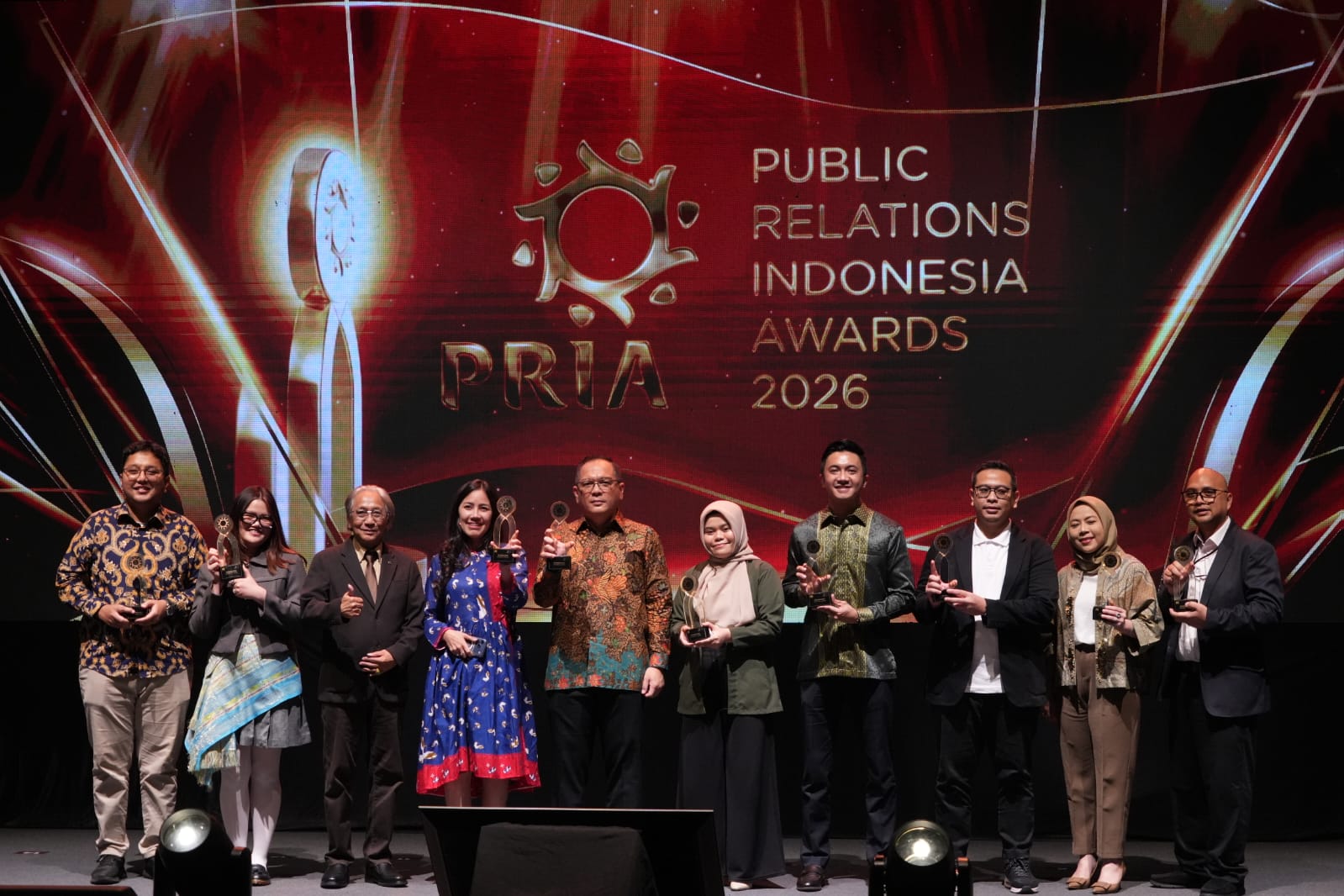 PTBA Sabet Empat Penghargaan Bergengsi di Public Relations Indonesia Awards 2026
