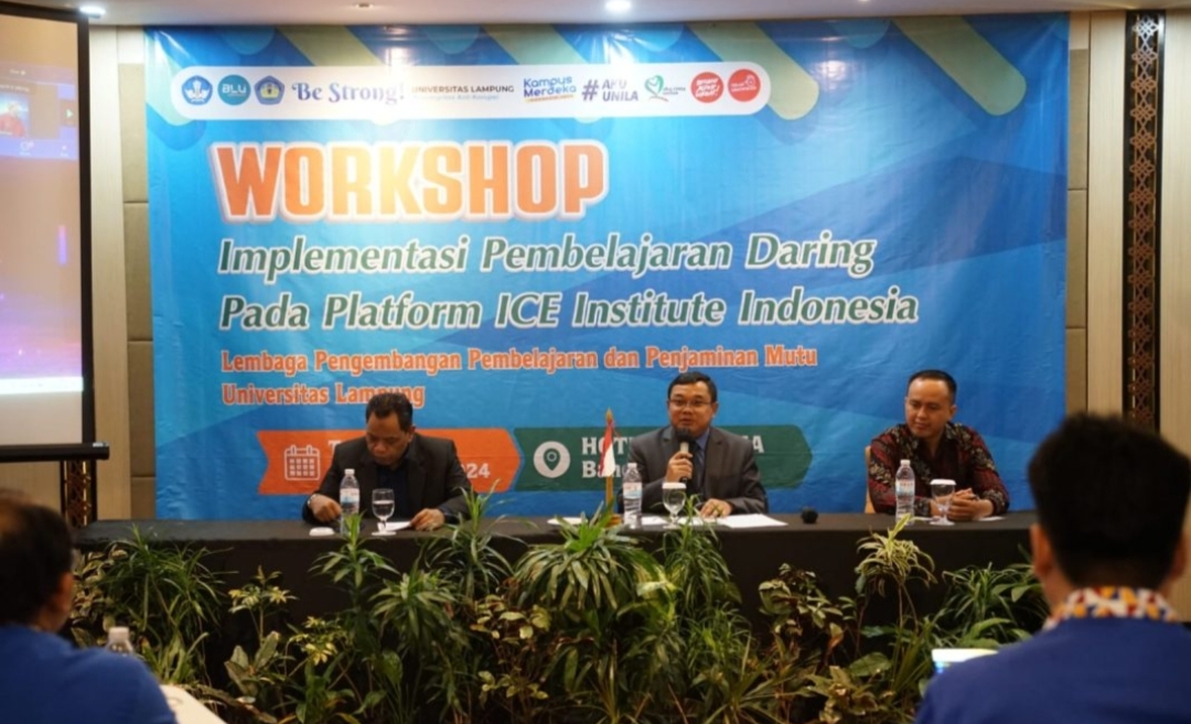 Implementasi Pembelajaran Daring Pada Platform ICE Institute Indonesia, Ketua LP3M Unila Jelaskan Hal Ini 