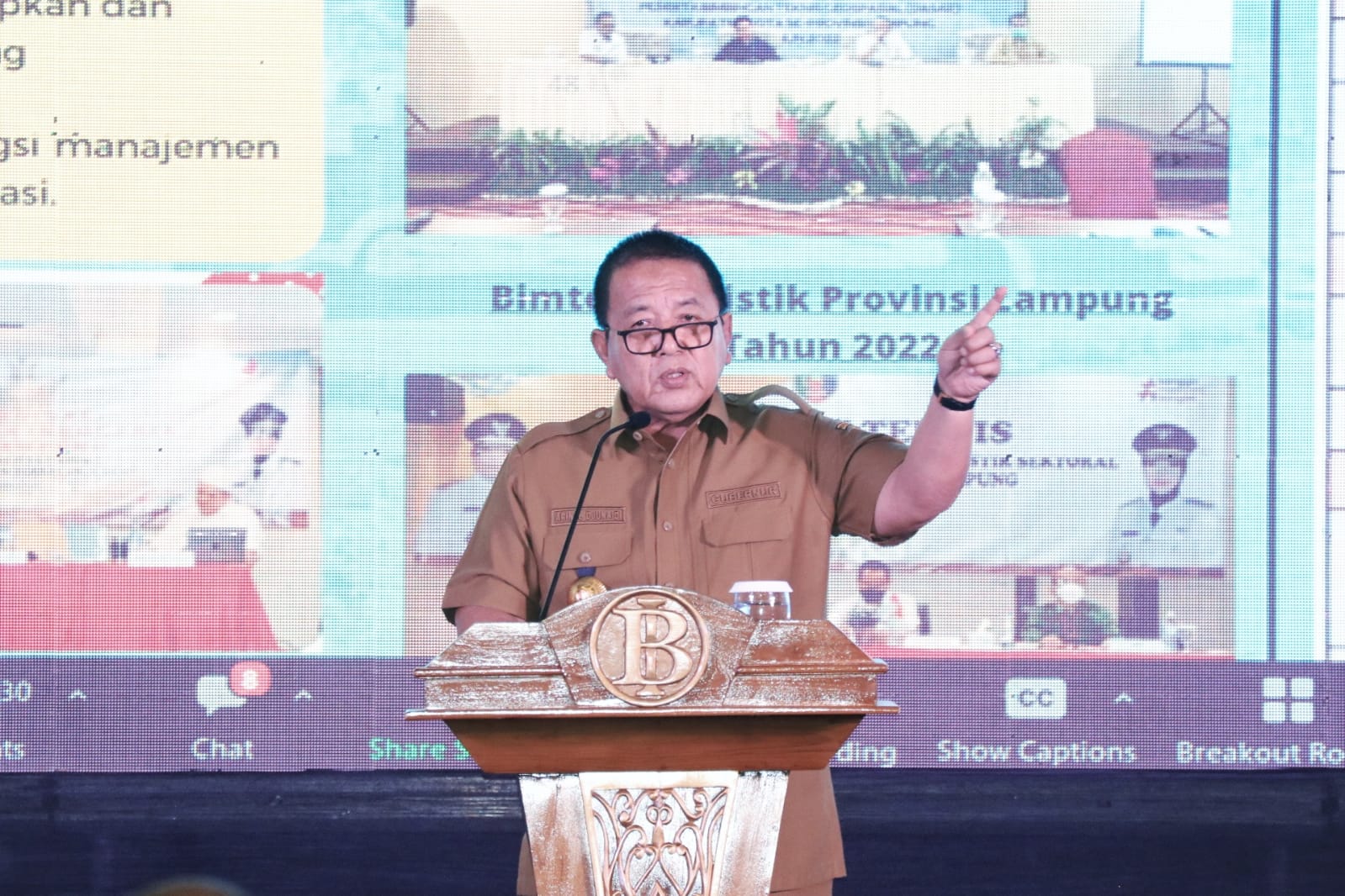 Gubernur Lampung Gandeng Media Ajak Seluruh Masyarakat Tetap Terapkan Prokes