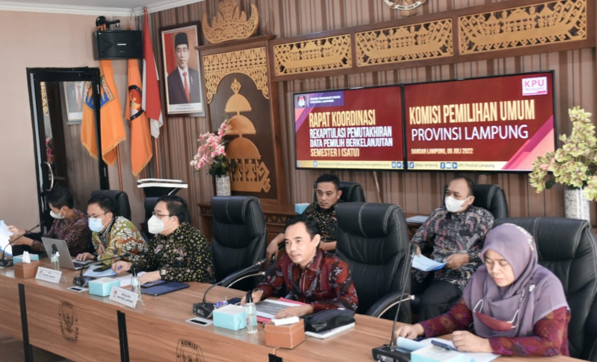 Data Terbaru, 115.196 Pemilih di Lampung Tidak Memenuhi Syarat