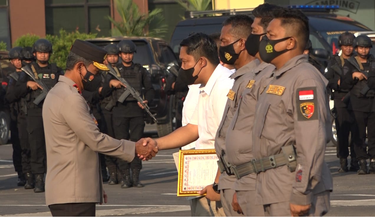 Jelang Alih Tugas, Kasat Reskrim Polres Lampung Timur Raih Penghargaan