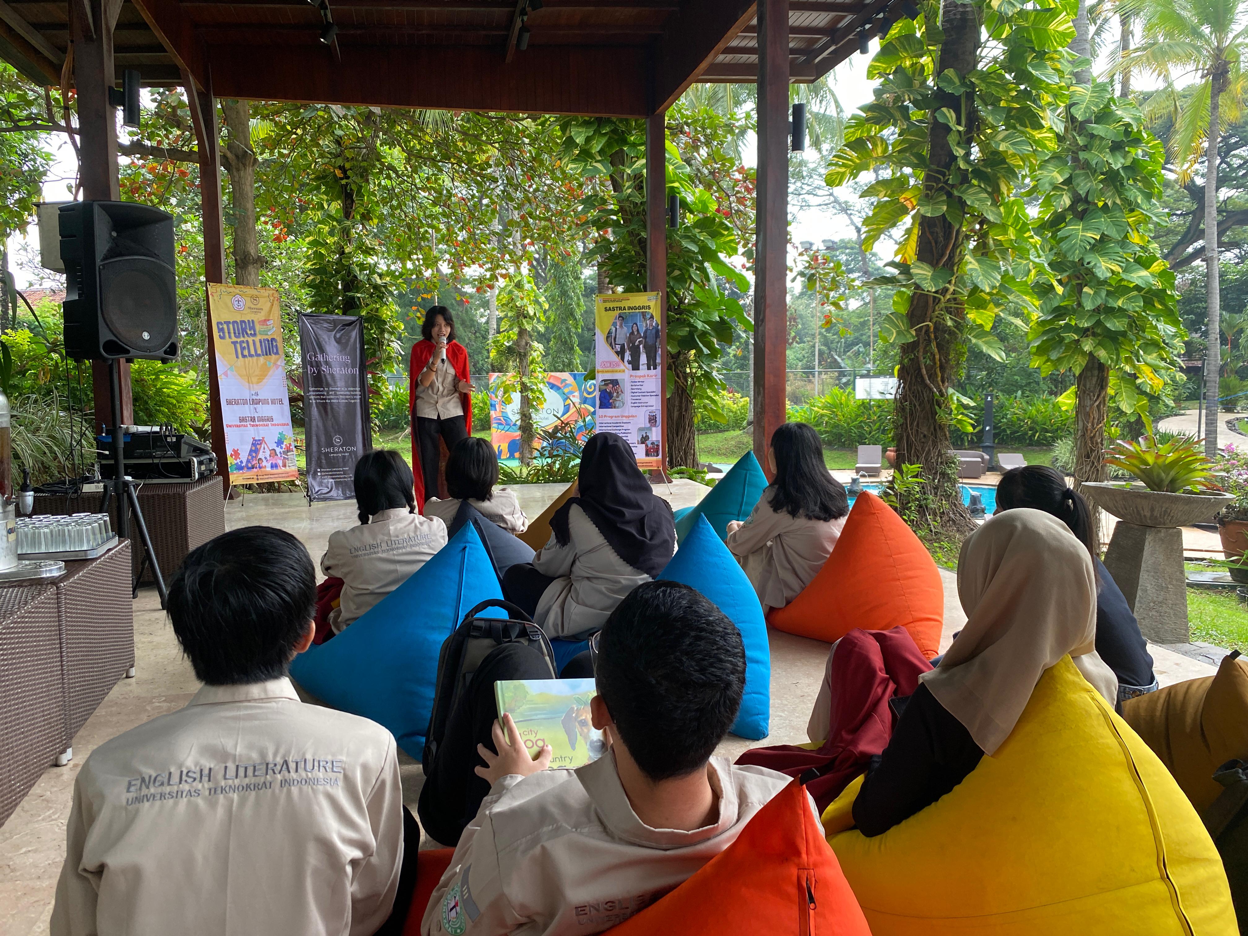 Prodi Sastra Inggris Teknokrat Ikuti Story Telling By Students di Sheraton