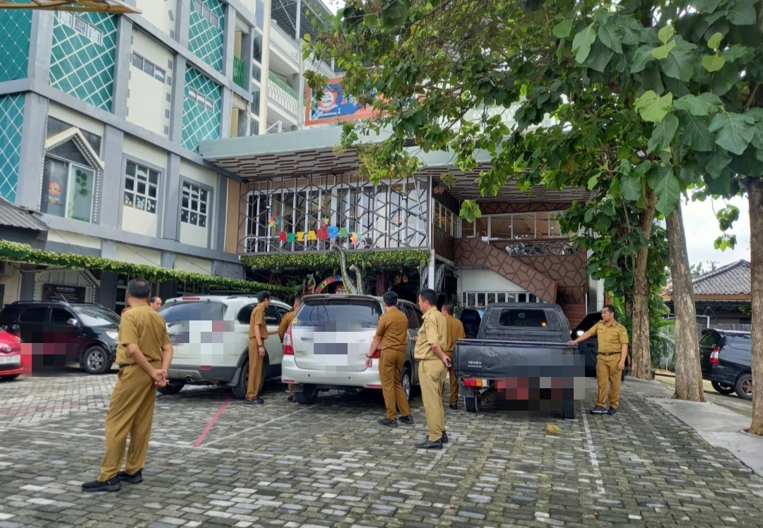 Disperkim Bandar Lampung Sambangi Sekolah AZ Zahra, Apa Saja yang di Cek?