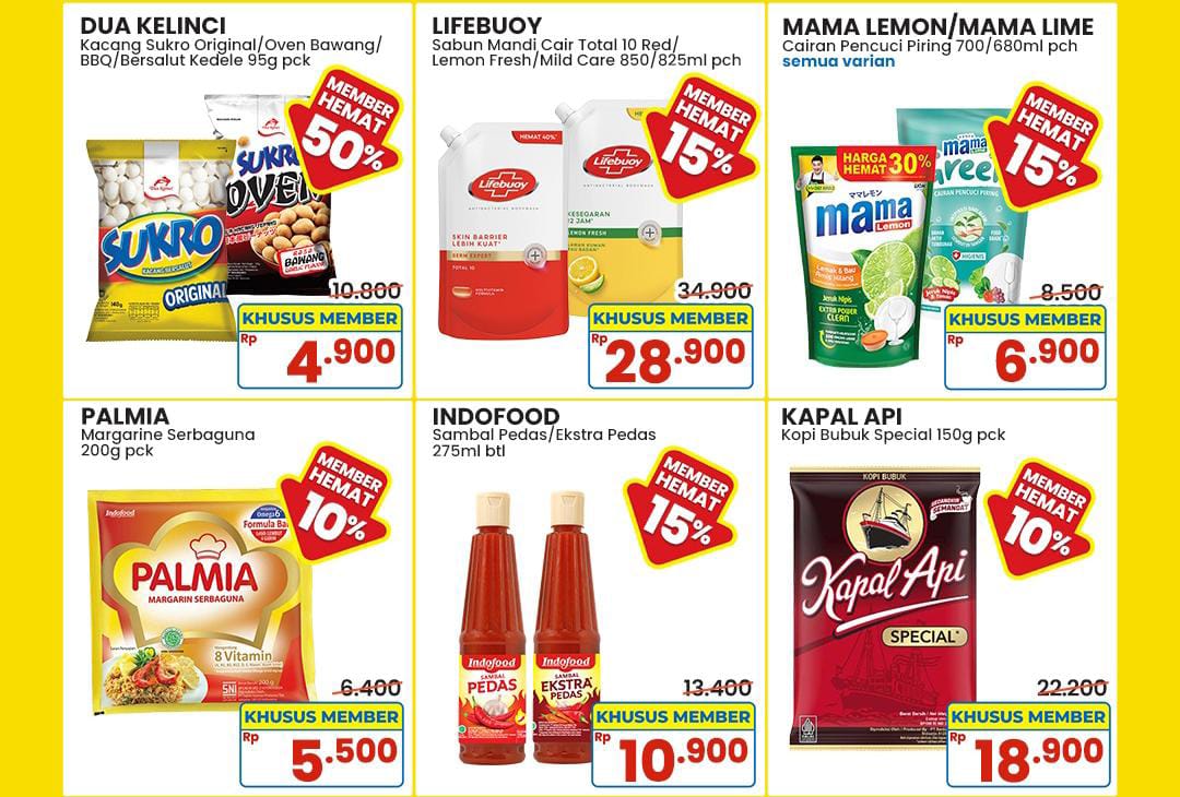 Promo Indomaret Harga Khusus Member, Spesial Diskon Sampai 50 Persen Hari Ini