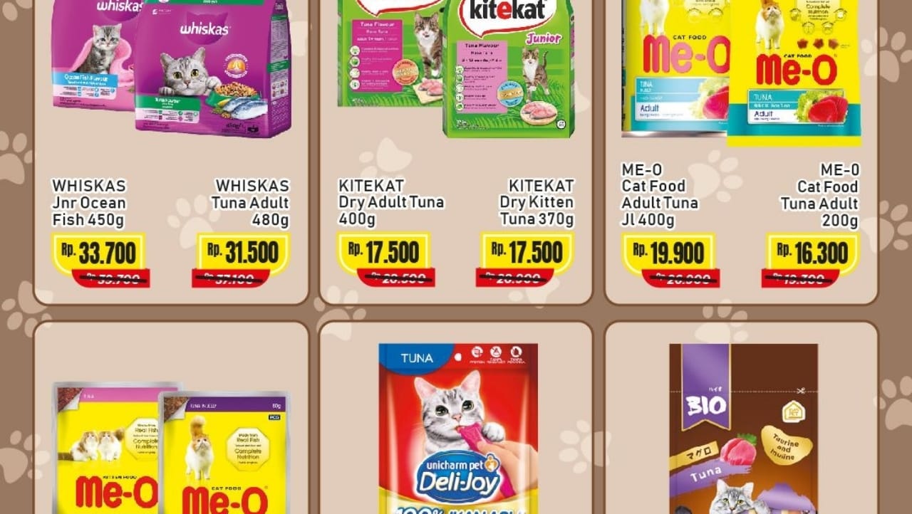 Promo Alfamart Hari Ini, Cek Katalog Kebutuhan Kucing Kesayangan
