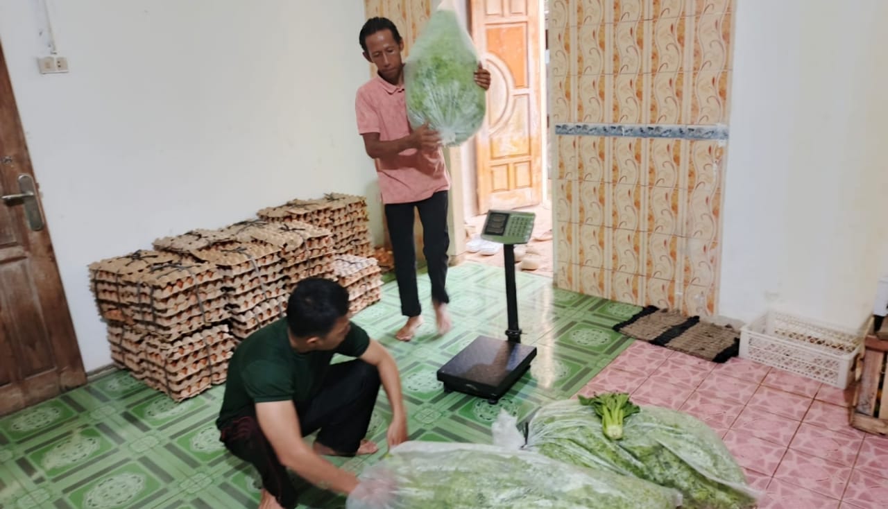 Dampak Program Makan Bergizi Gratis, Pedagang Sayur di Mesuji Panen Rezeki