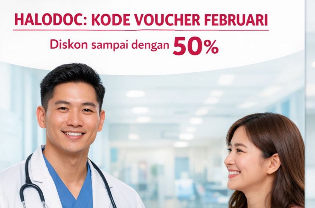 Kode Voucher Februari! Halodoc Hadirkan Diskon Layanan Kesehatan hingga 50 Persen! 