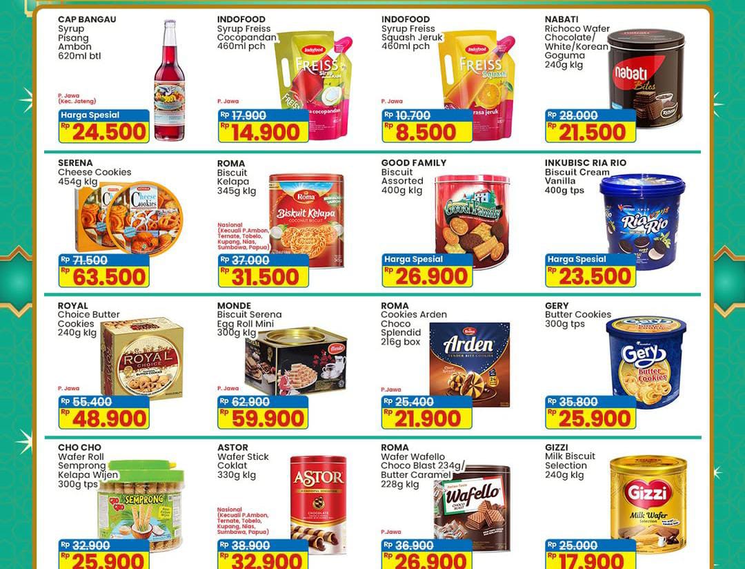 Promo Indomaret Ramadhan Penuh Berkah, Dapatkan Diskon Sirup Hingga Biskuit Kaleng Dibawah Rp 10 Ribu