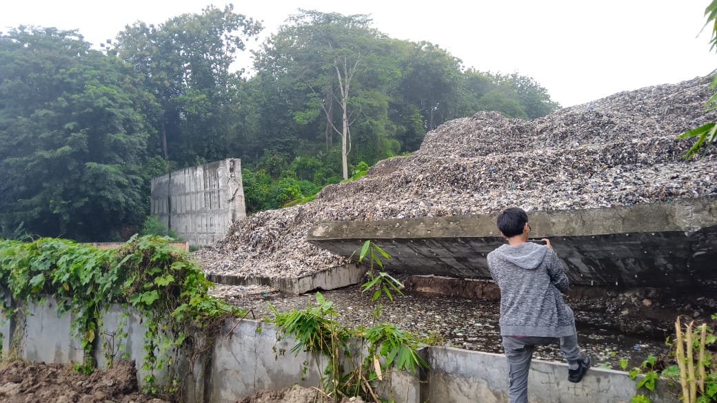 Pemkot Bandar Lampung Gelontor Rp 5 M untuk Perbaiki Dinding Pembatas TPA Bakung yang Roboh