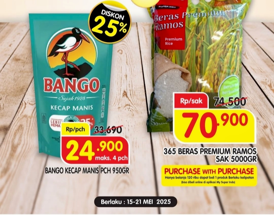 Update Belanja Lebih Tenang Superindo 15-21 Mei 2025, Subsidi Sembako Diskon 25 Persen