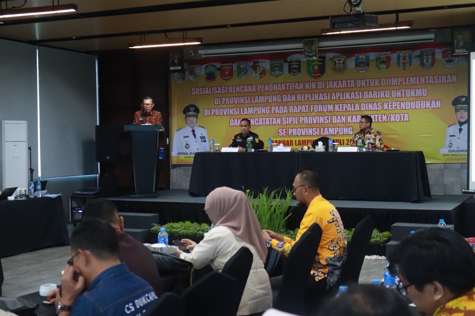 Wujudkan Tertib Adminduk, Pemprov Lampung Sosialisasikan Rencana Penonaktifan NIK