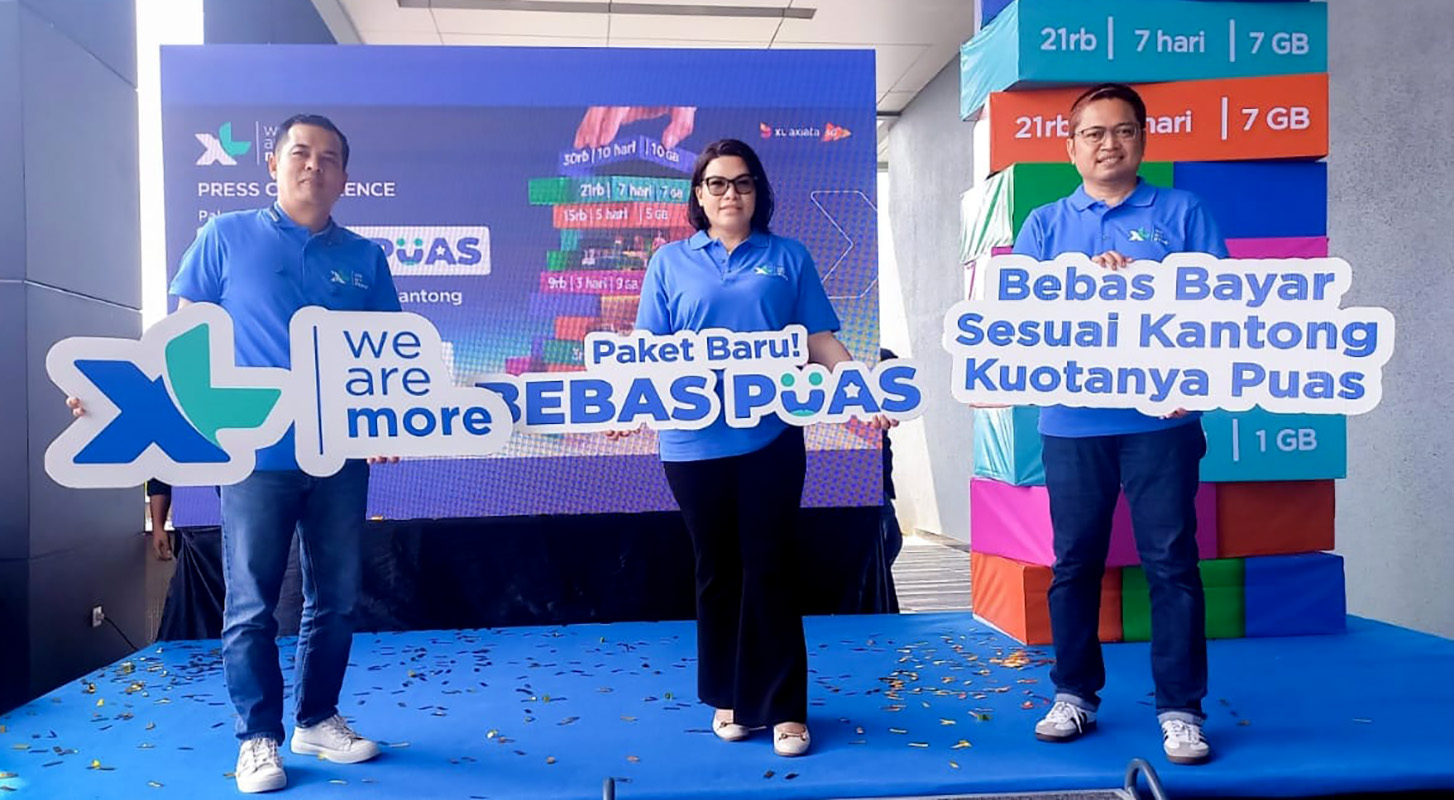 XL Axiata Luncurkan Paket Baru Bebas Puas, Ini Manfaat yang Bisa Didapat Pelanggan 