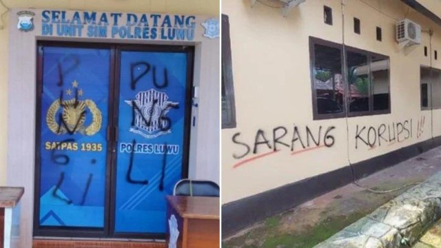 Usai Coreti Dinding Kantornya ‘Sarang Pungli’ dan 'Sarang Korupsi', Polisi di Sulawesi Selatan Dimasukkan RSJ 