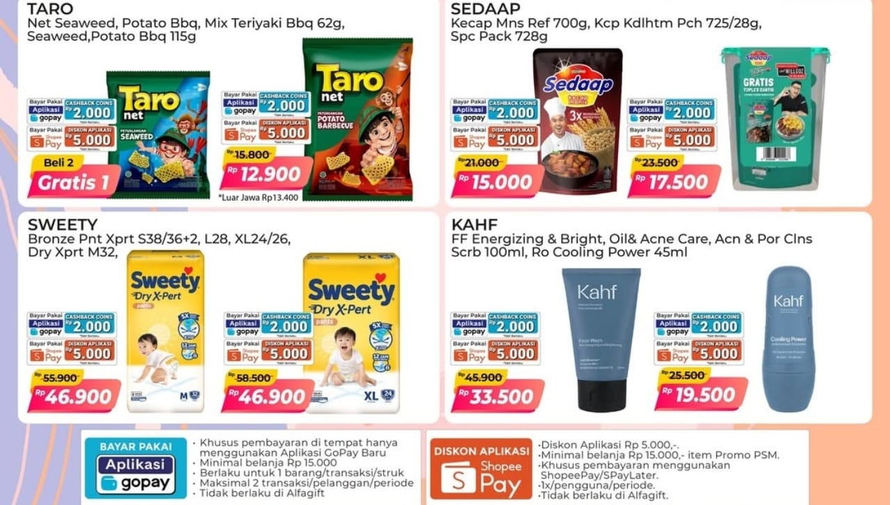 Semarak Promo 9.9 Alfamart, Borong Produk Mingguan Dengan Harga Super Hemat!