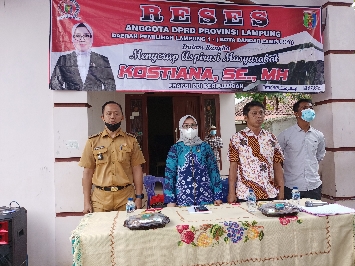 Sekretaris Komisi IV DPRD Lampung Tampung Aspirasi Masyarakat Kelapa Tiga