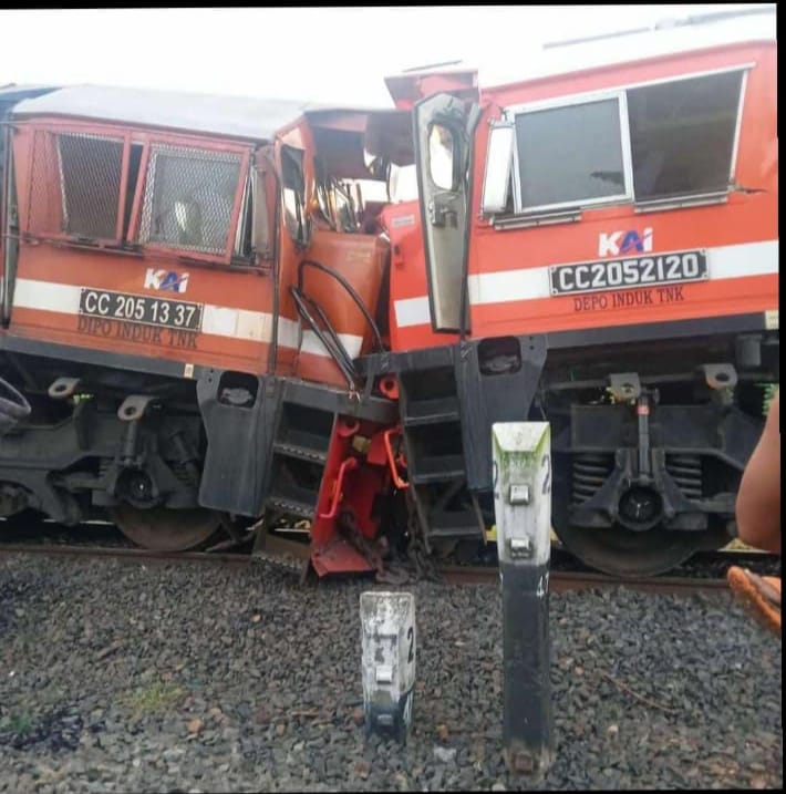 Jalur KA Tempat Lokasi Kecelakaan Babaranjang Sudah Bisa Dilalui, Tapi..