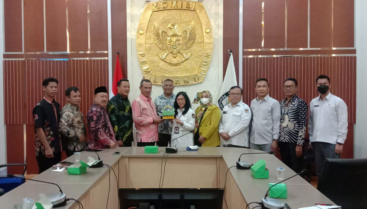 Kunjungi KPU RI, DPRD Pringsewu Usulkan Ini 