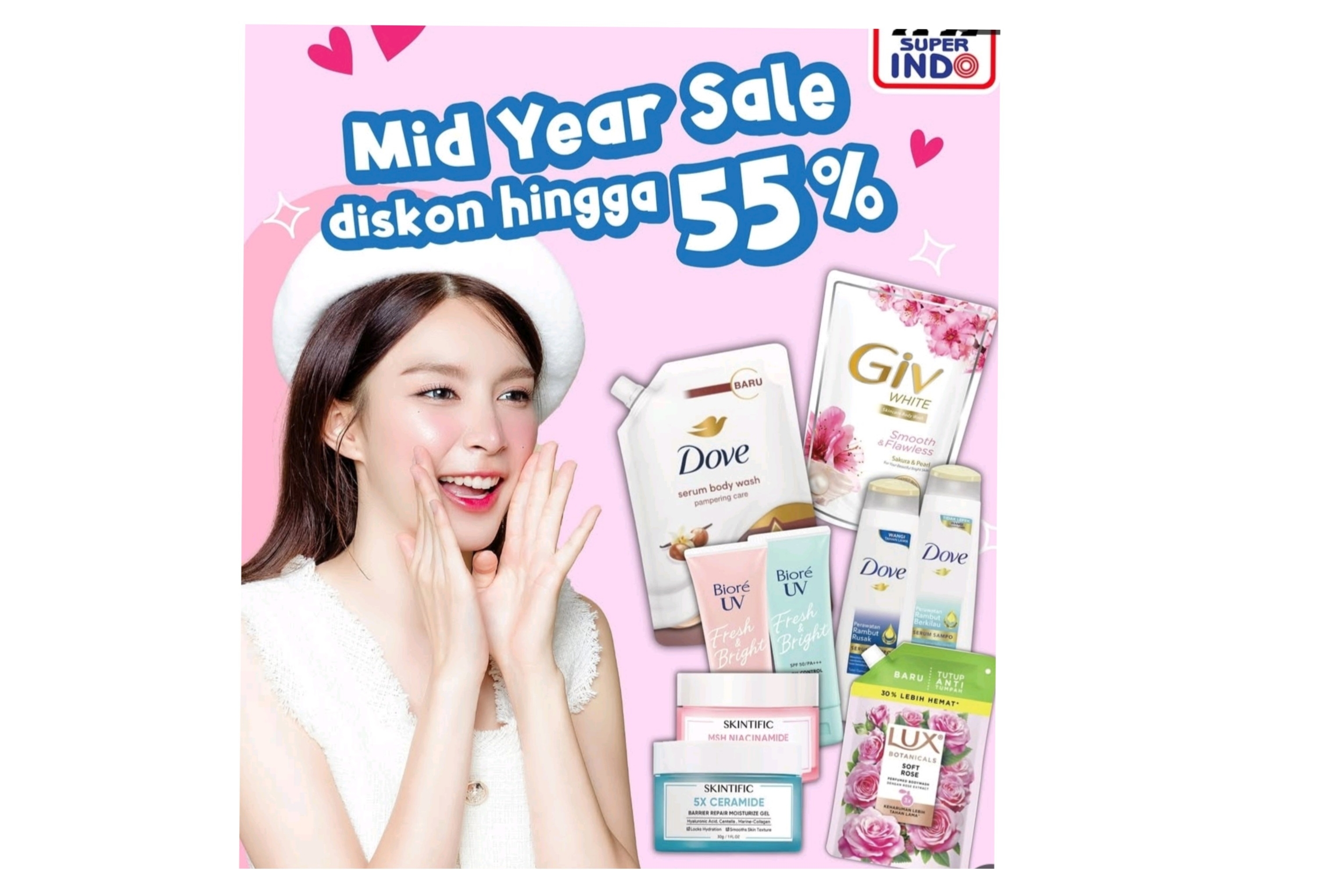 Promo Mid Year Sale Superindo 24-30 Juli 2025, Auto Glowing Maksimal, Diskon Hingga 55 Persen