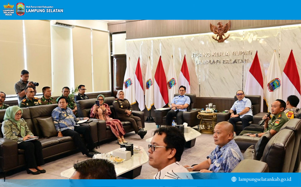 Sinergi Bupati-Forkopimda Lamsel Kawal Program Nasional KDMP, Dandim 0421/LS Pacu Percepatan Pembangunan Gerai